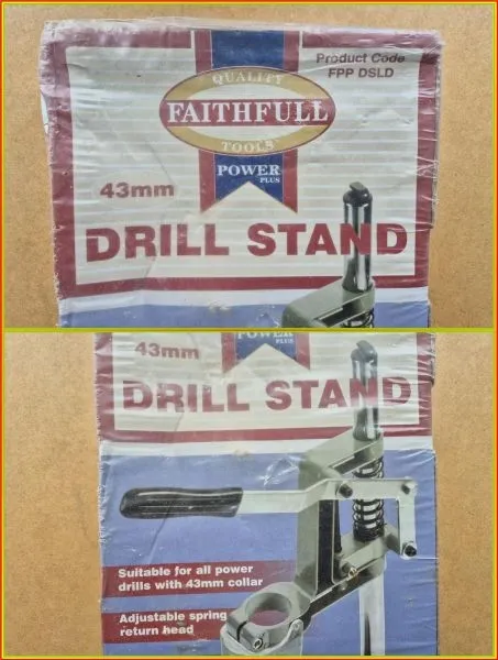 Faithfull Heavy Duty Drill Stand – Brand New