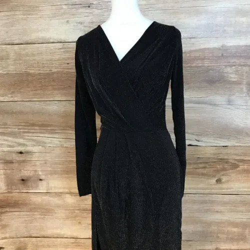 Black sparkle dress