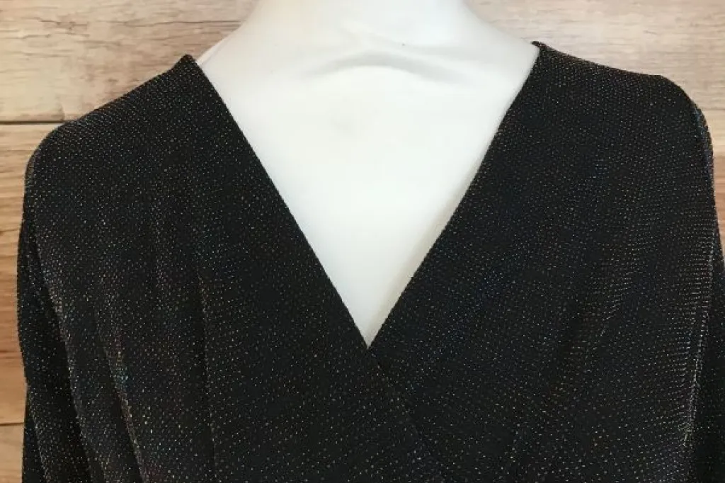 Black sparkle dress