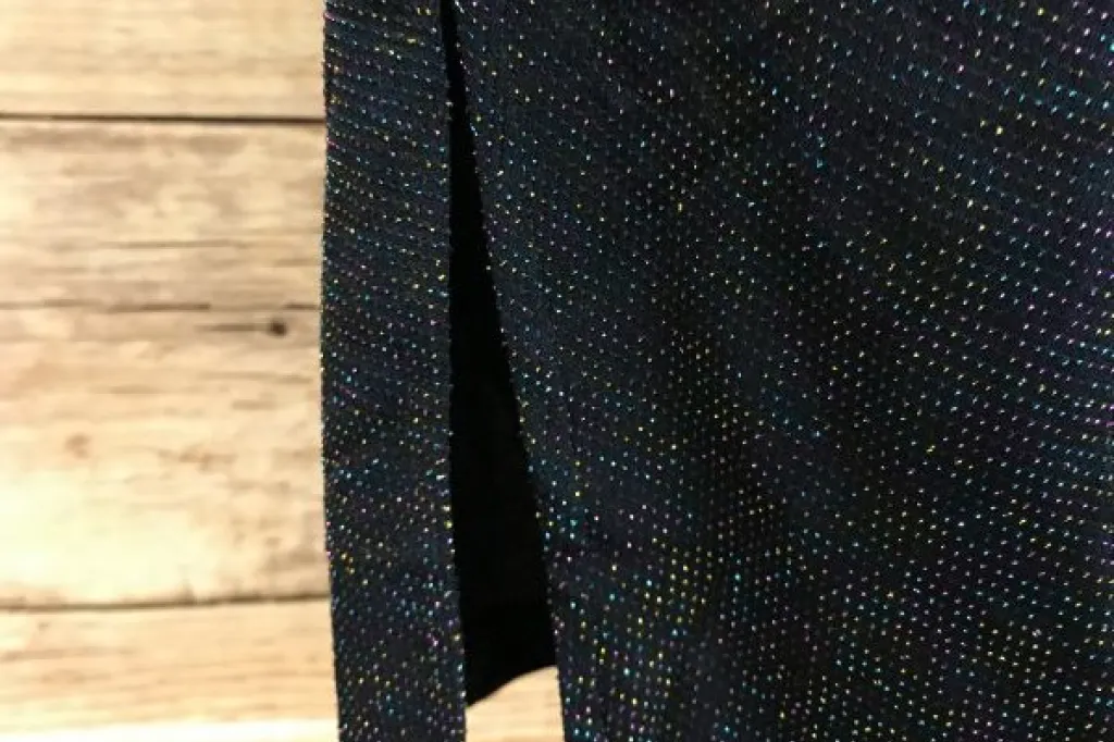 Black sparkle dress