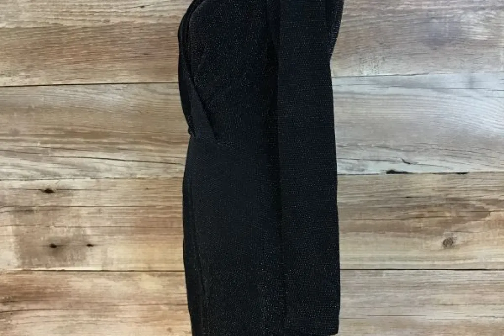 Black sparkle dress