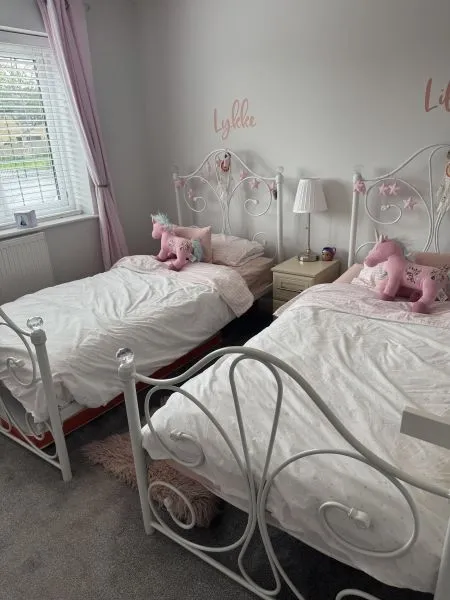 Single beds with mattress in nearly new condition