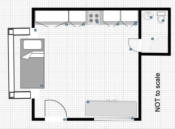 Modern Studio / Room to Rent — Harrow, HA1 1LD