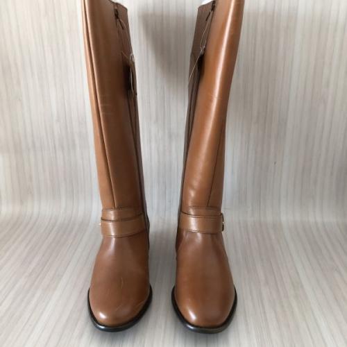 Legroom Tan Leather Boots