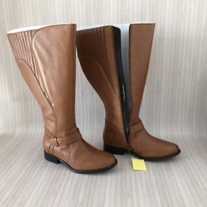 Legroom Tan Leather Boots