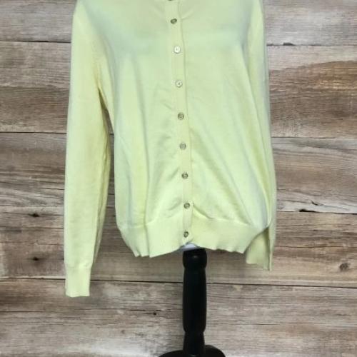 Rock & Rags Knitwear Yellow Buttoned Cardigan