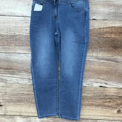 Kaleidoscope Blue Skinny Crop Jeans