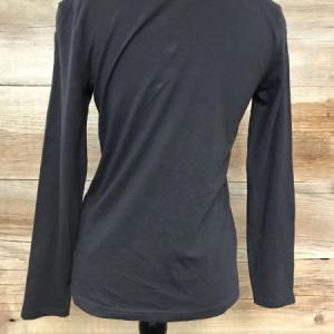 Farah Jeans Brown Long Sleeve Top with Multicoloured Logo