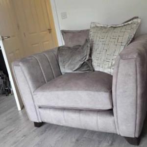 DFS Piped Armchair - Brand New