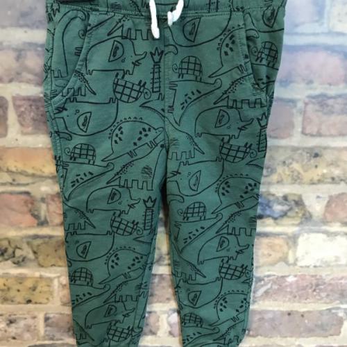 Green Dinosaur Joggers