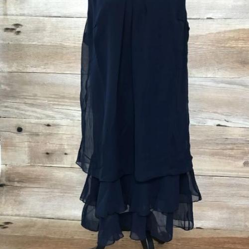 BodyFlirt Dark Blue Sleeveless Party Dress