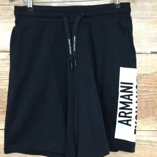 Armani Exchange Black Shorts