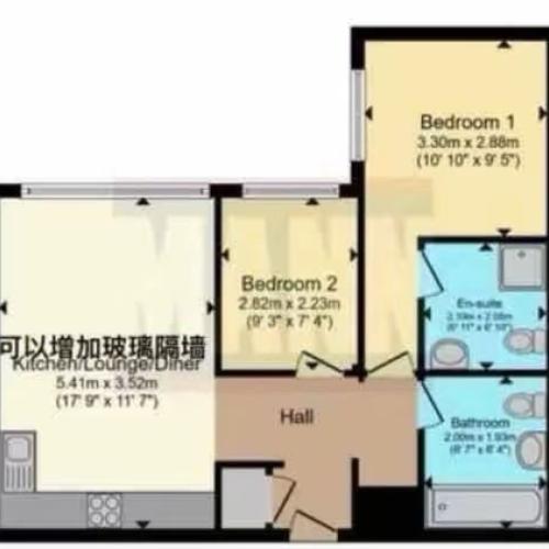 London two bedroom flat SE18 6JF