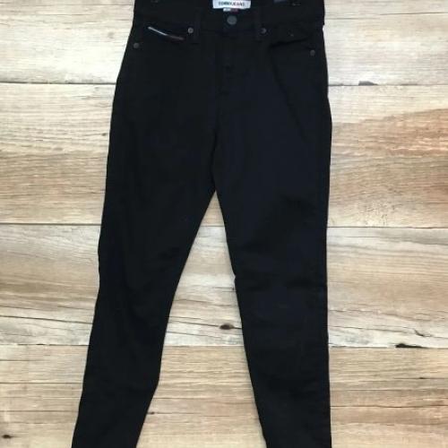 Tommy Jeans Black Nora Mid Rise Skinny Jeans