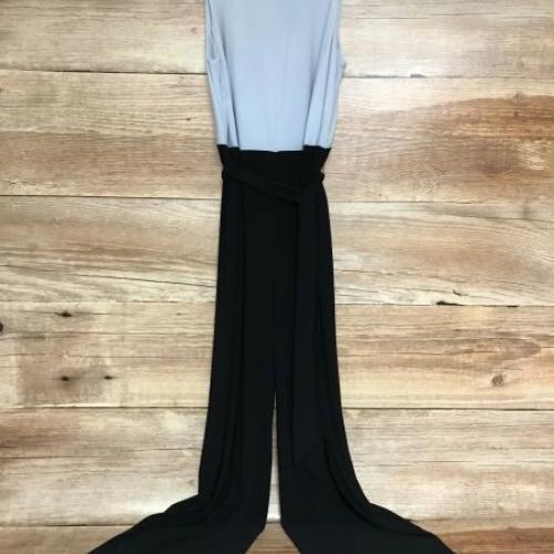 Ralph Lauren Black and White Wide Leg Jumpsuit