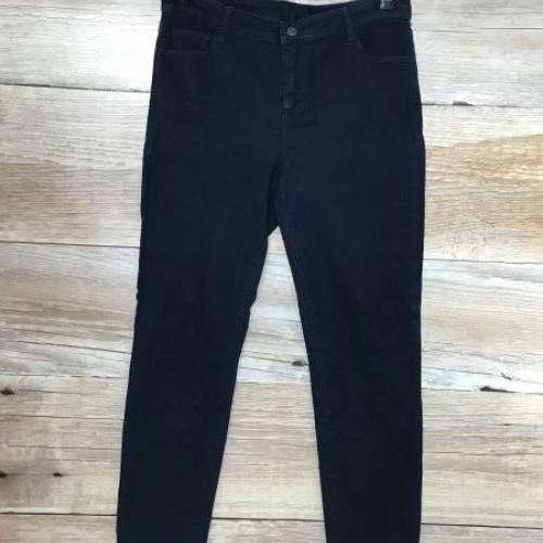 Armani Exchange Dark Blue Super Skinny Cropped Jeans