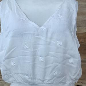 Kaleidoscope White Netted Maxi Dress