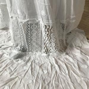 Kaleidoscope White Netted Maxi Dress