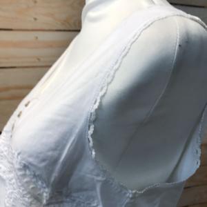 White Bobbie Tank Top