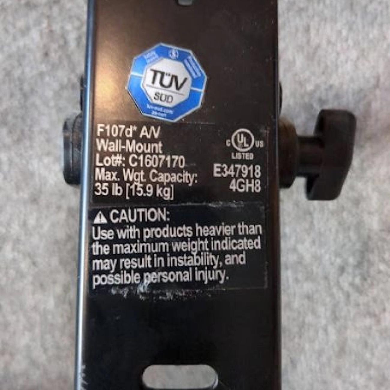 Monitor/TV Wall Bracket