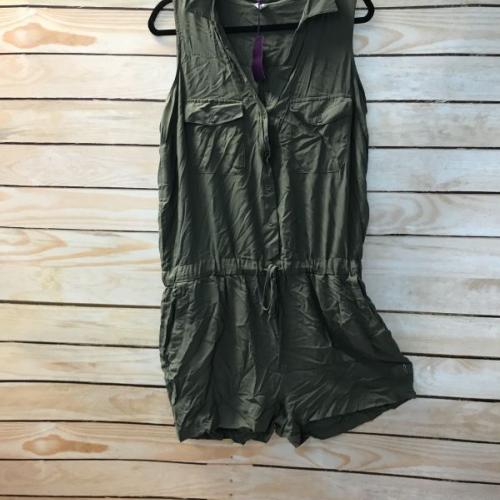 Khaki Playsuit
