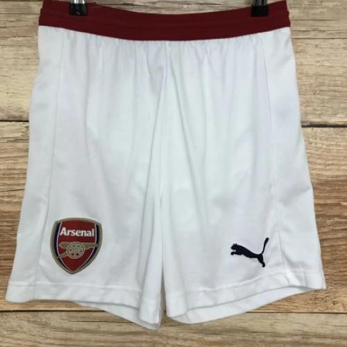 Puma White Official Arsenal Team Shorts