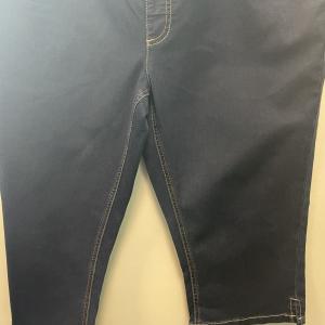 Dark denim maternity jeans