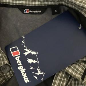 Berghaus Green Check Short Sleeve Button Up Shirt