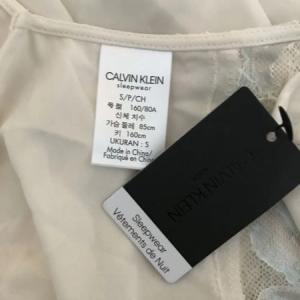 Calvin Klein Crem Sheer Sleepwear