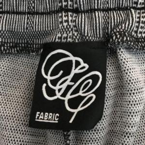 Black and White Checked Loose Fit Shorts