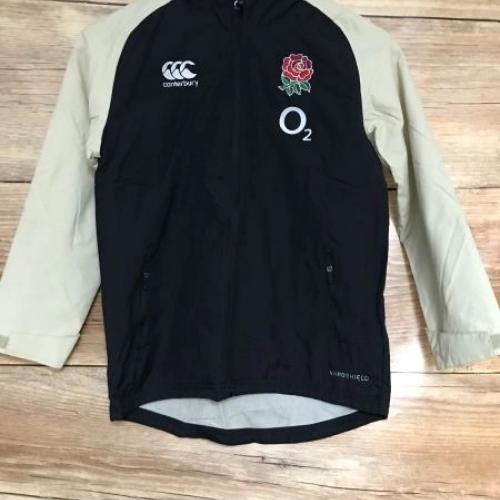 Canterbury Black and Cream England Rugby Anorak