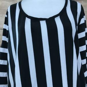 BPC Black & White Stripe Dress