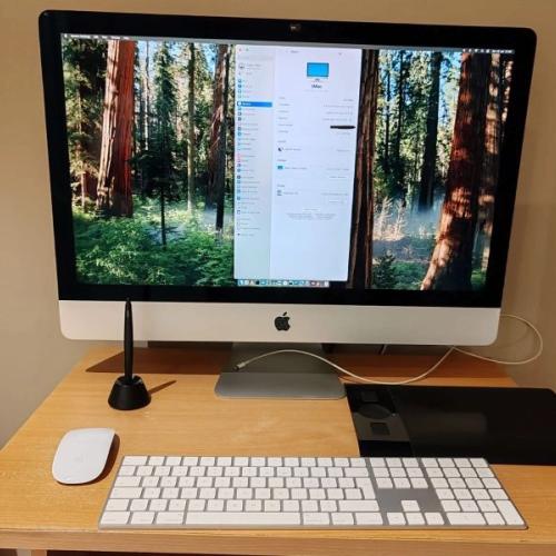 Maxed-Out 27" iMac with professional Intuos Graphics Tablet