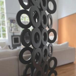 Kelly Hoppen Black Circular Screen