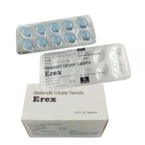 Buy Erex 100mg Tablets Online  | Sildenafil citrate 