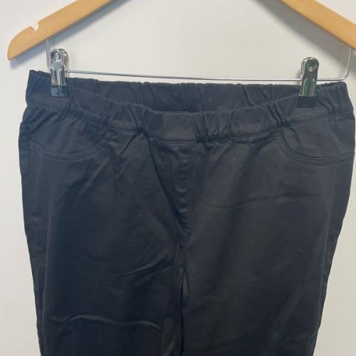 Black pull on trousers