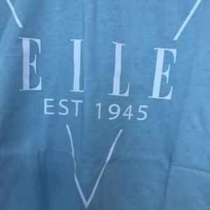Elle Crystal Blue Short Sleeve T-Shirt