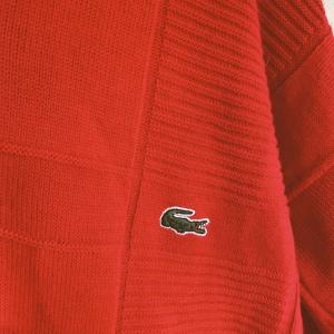 Vintage Lacoste V-neck jumper size L
