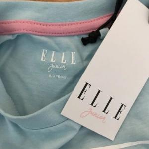 Elle Crystal Blue Short Sleeve T-Shirt