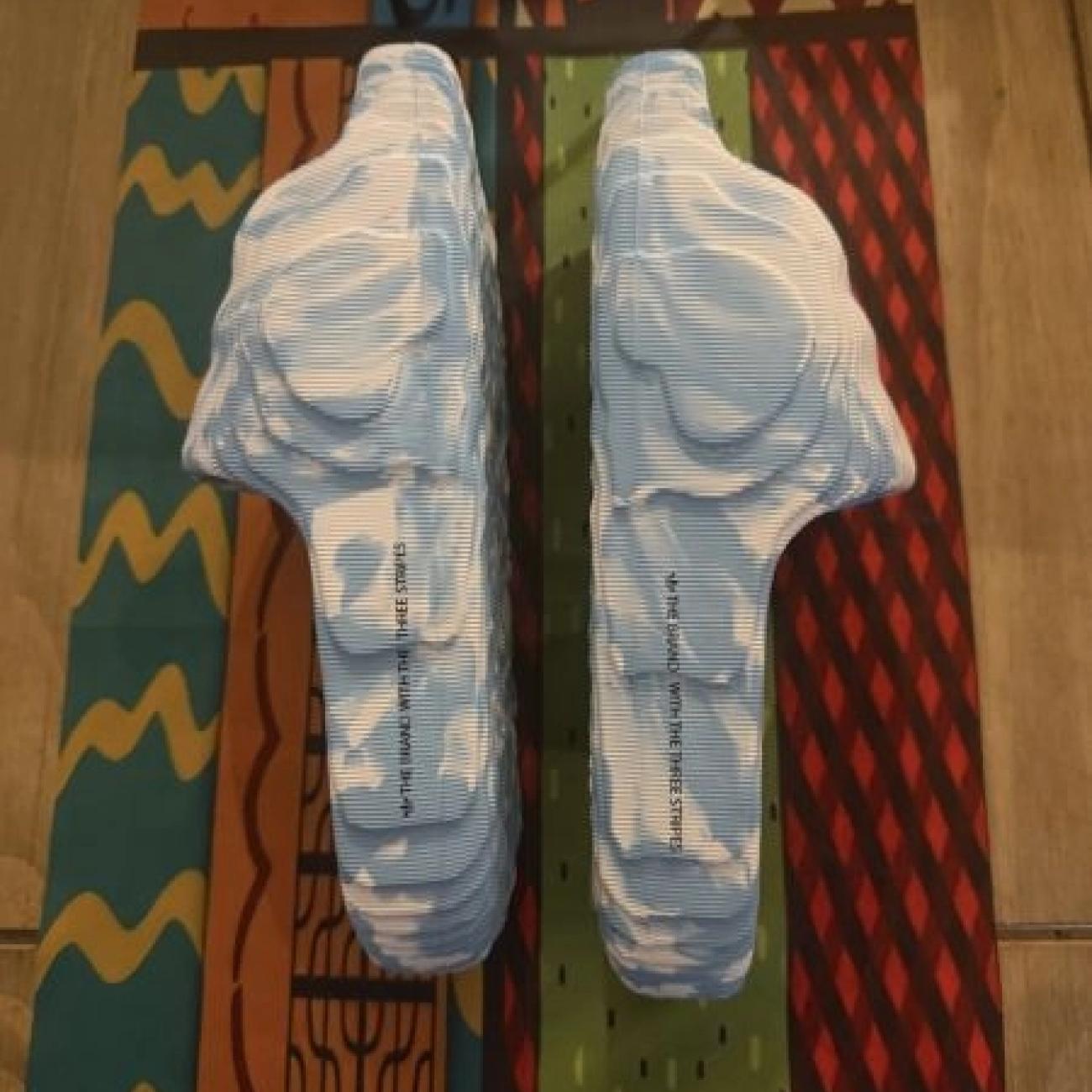 Authentic Calvin Klein Jeans Sandals + Adidas Slides Bundle — Size 7/8 — £18