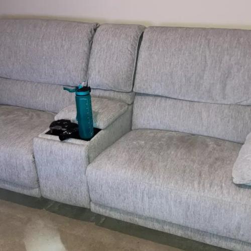 DFS Callie – Ivory Power Recliner Sofa and Chair