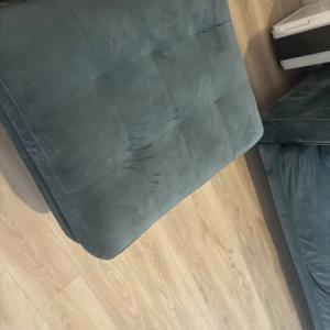 Large Double bed with bed head and a large double mattress