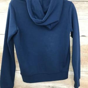 Converse Navy Classic Logo Fronted Hooded Shirt