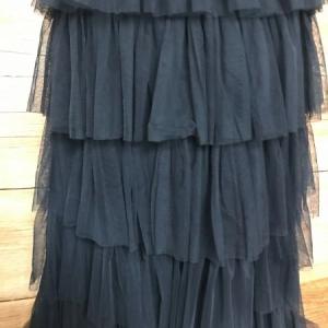 Quiz Occasion Sequined Bodice and Frill Layered Skirt Dress