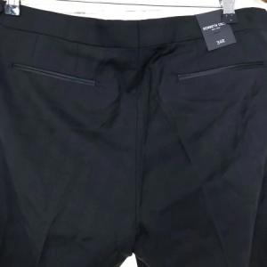 Kenneth Cole Black Slim Fit Suit Trousers