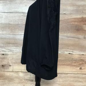 Linea Tesini Black Long Sleeve Top