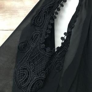 Linea Tesini Black Long Sleeve Top