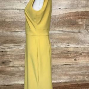 Ralph Lauren Yellow Sleeveless Shift Dress