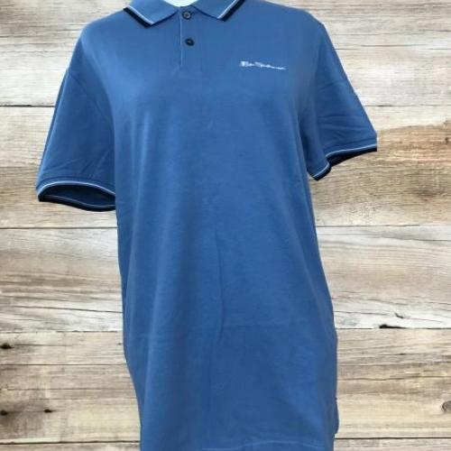 Ben Sherman Riviera Blue Signature T-Shirt