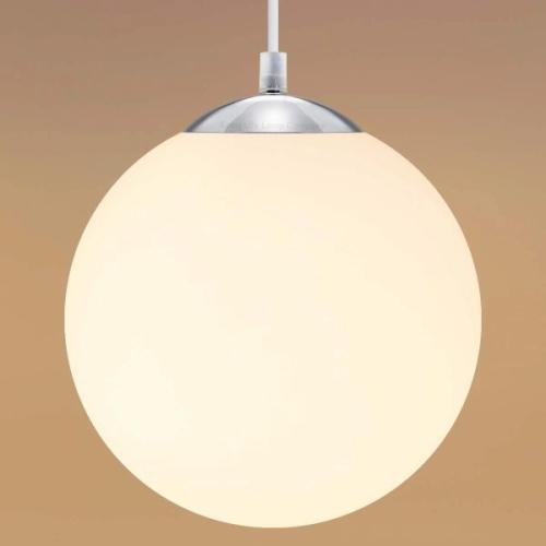 Large glass SCHOOLROOM TYPE pendent light and fittings NEW